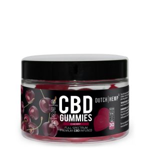 Dutch Hemp CBD Gummies Kirsebær - CBD Pappa
