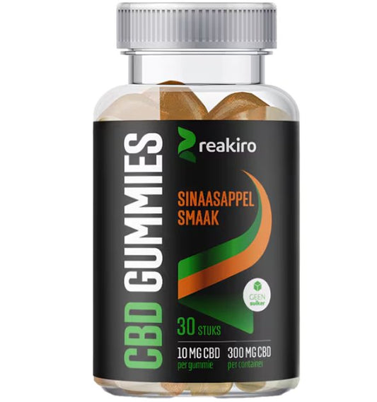 CBD gummies appelsinsmak (10mg) 30 stk - CBD Pappa